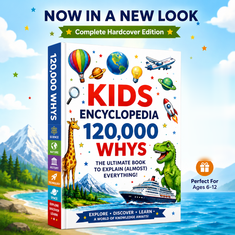 Kids Encyclopedia: 120,000 Whys — hardcover edition