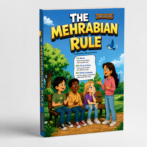 The Mehrabian Rule: Comic Edition for Kids — paperback