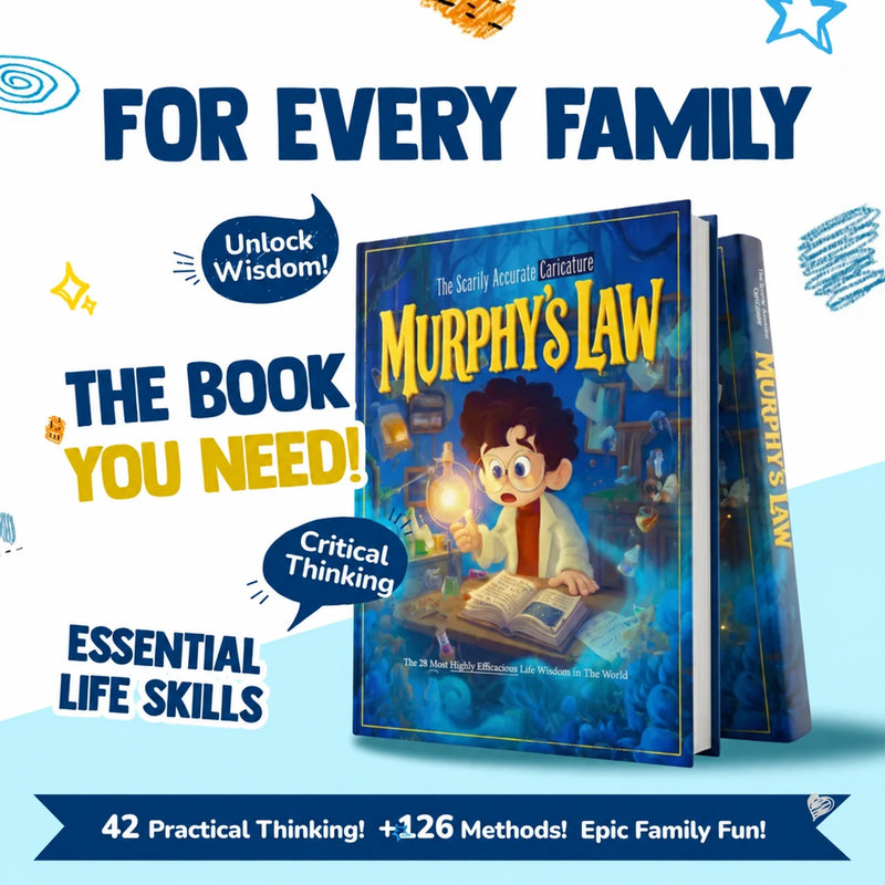 Murphy's Law Life Principles for Children — for every family: 42 practical thinking, 126 methods