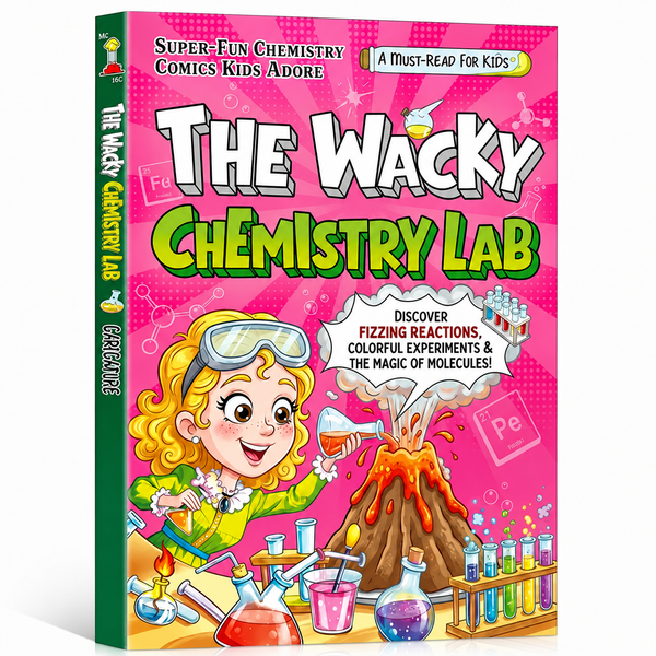The Wacky Chemistry Lab: Chemistry Comics for Kids